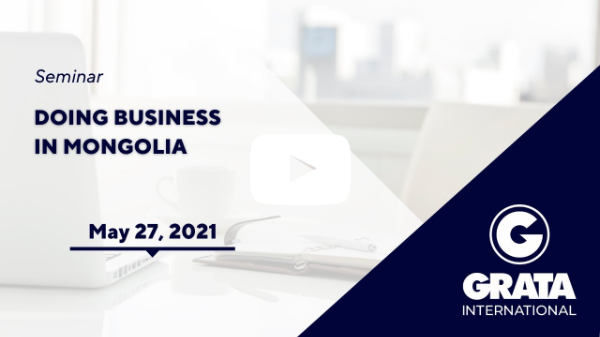 Invitation to the Online Seminar 'Doing Business in Mongolia'